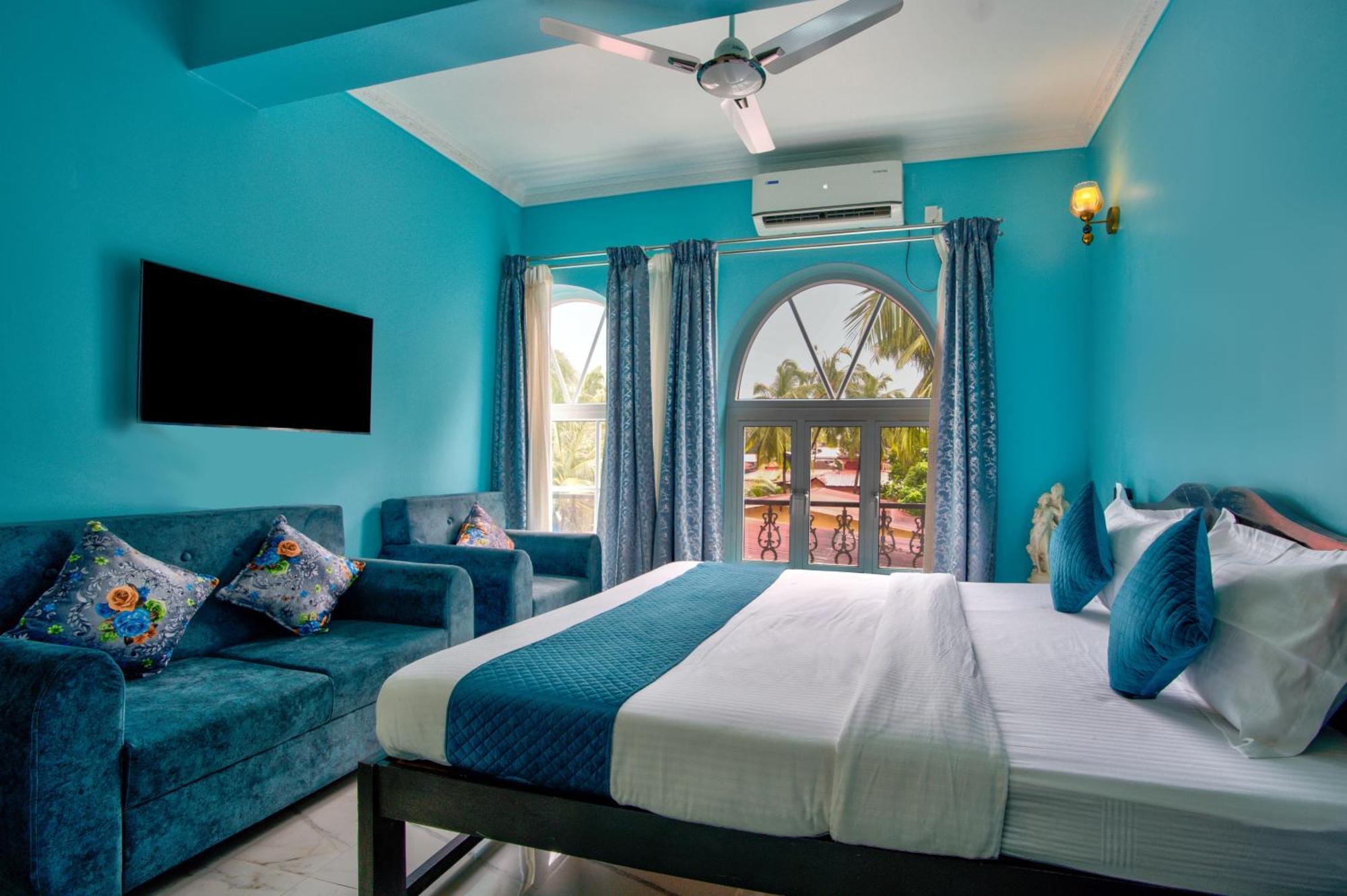 Candolim Beach White Residency Baga Eksteriør billede